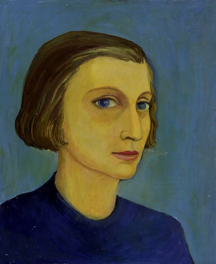 Anna-Eva Bergman, Autoportrait, 1946 © Fondation Hartung BergmanBONO.TIF