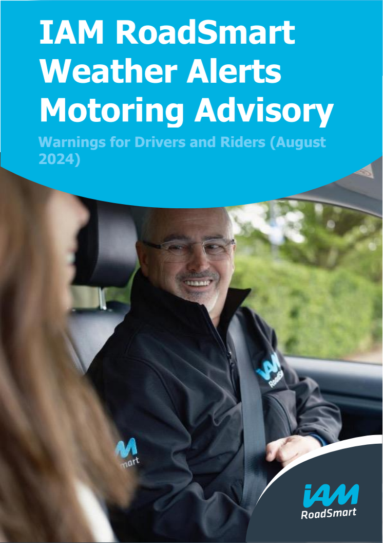 IAM RoadSmart Weather Alerts Motoring Advisories