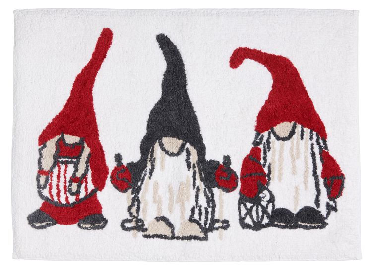 NYHET! Bath mat Santa 50x70 cm White CottonPolyester 19,90 EUR.jpg