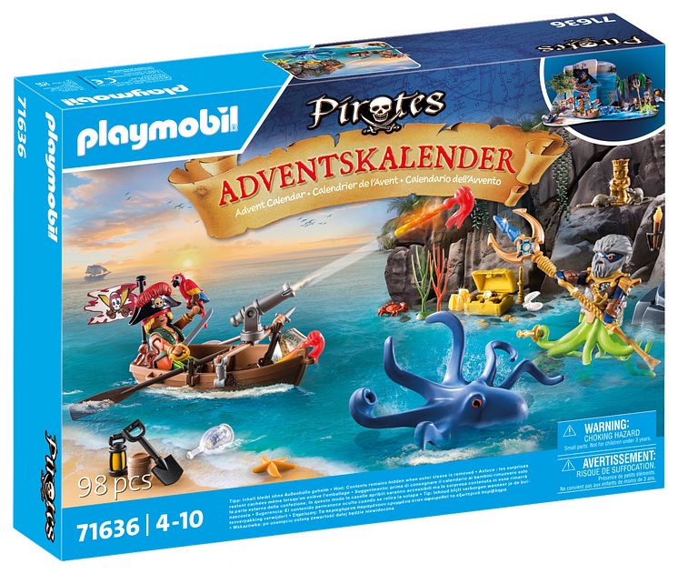 Adventskalender-Piraten (71636) von PLAYMOBIL