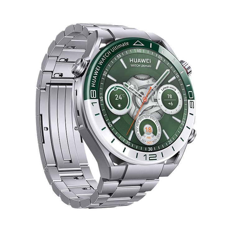 Huawei Watch Ultimate_Product Image_Green_Titanium_Right