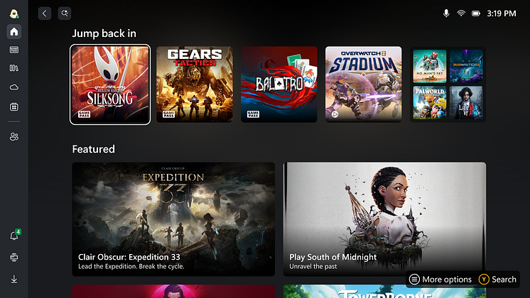 Xbox Home UI Xbox Ally Reveal.png