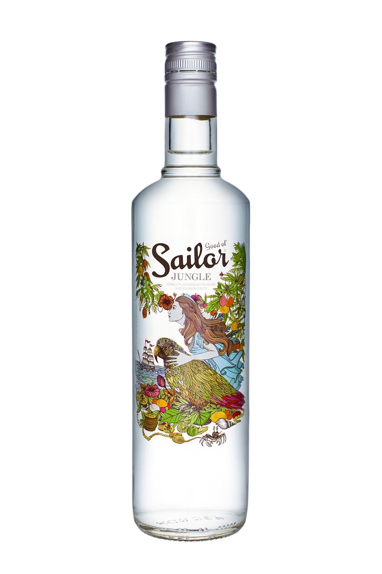Sommarens smaksatta vodka heter Good ol' Sailor Jungle 