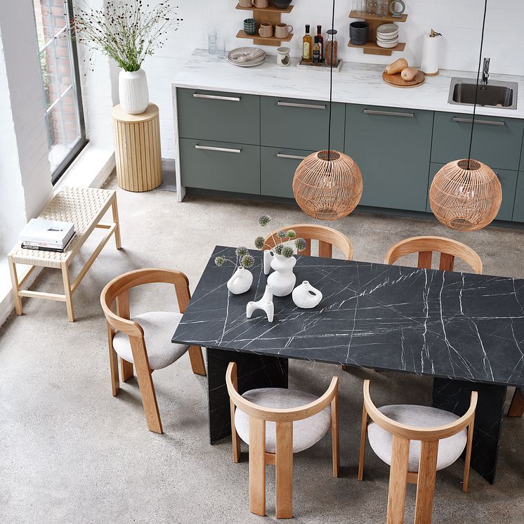 JYSK_Mesa de comedor KRONDAL 90x180 color mármol negro_199€.tif