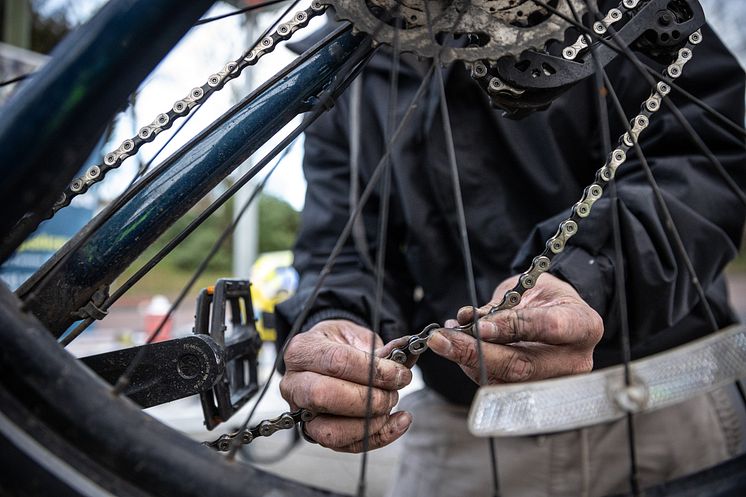 Bike servicing