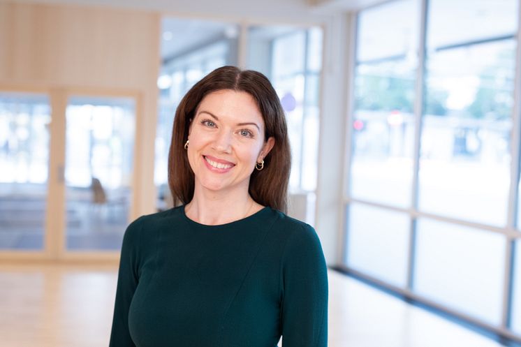 Ida Paus, kommunikasjonssjef i SpareBank 1 Utviklin