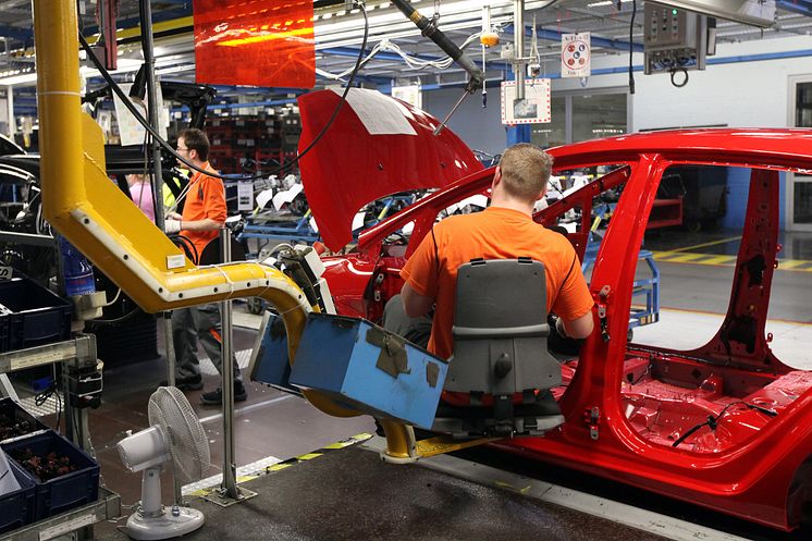 Fords ”Happy Seat” förbättrar arbetsmiljön i företagets europeiska fabriker - bild 2