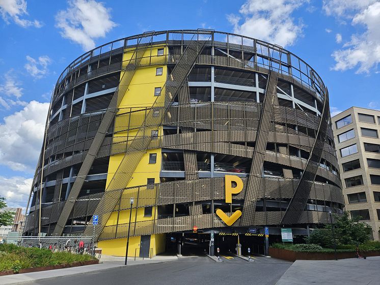 Parkeringsgaraget P-hus Solna Strand (1)