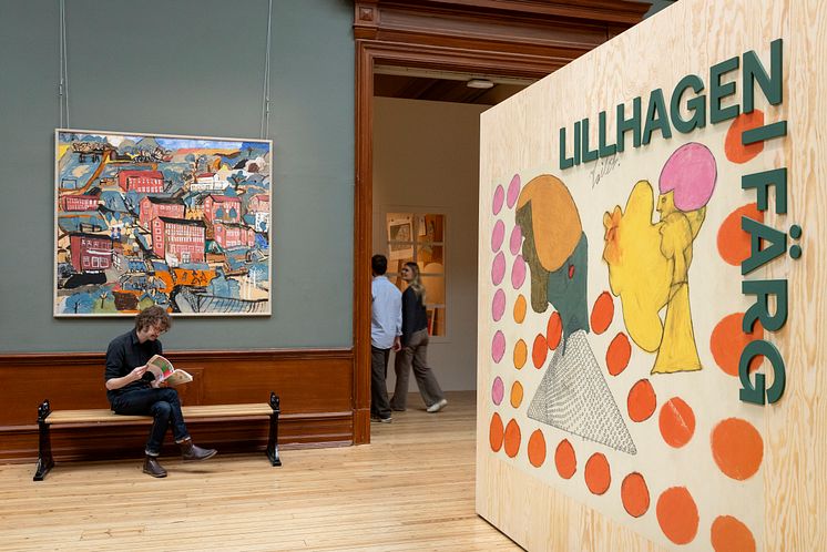 Installationsbild, Lillhagen i färg