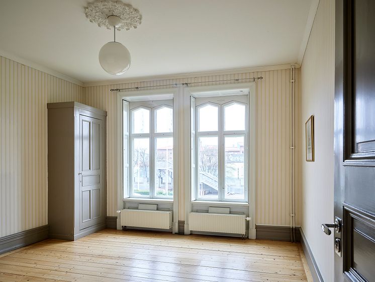 Biskopsvillan rum på första våningen
