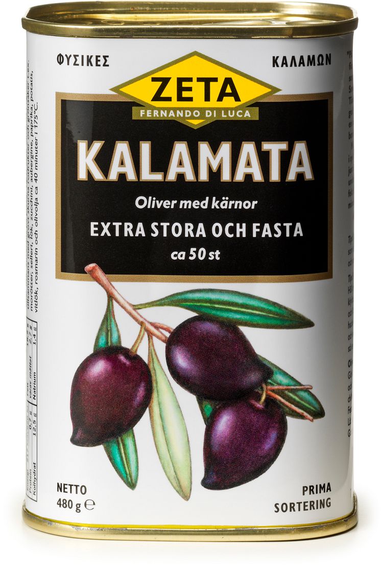 Zeta Kalamataoliver 480 g