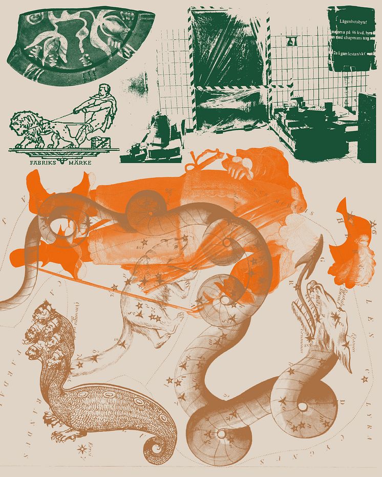 Grafisk illustration Fältstudier