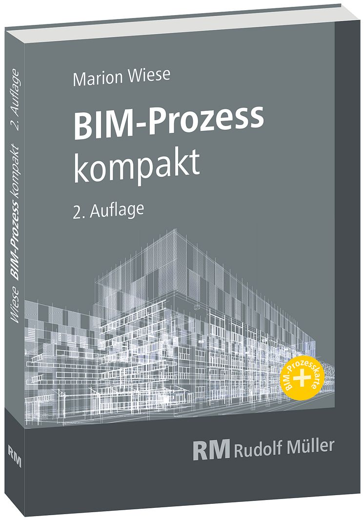 BIM-Prozess kompakt, 2. Auflage (3D/tif)