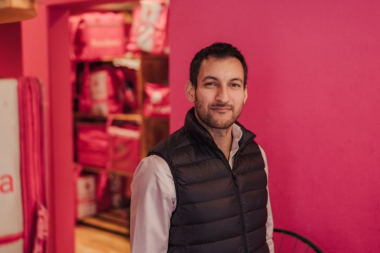 Prashant Søegaard, administrerende direktør i foodora