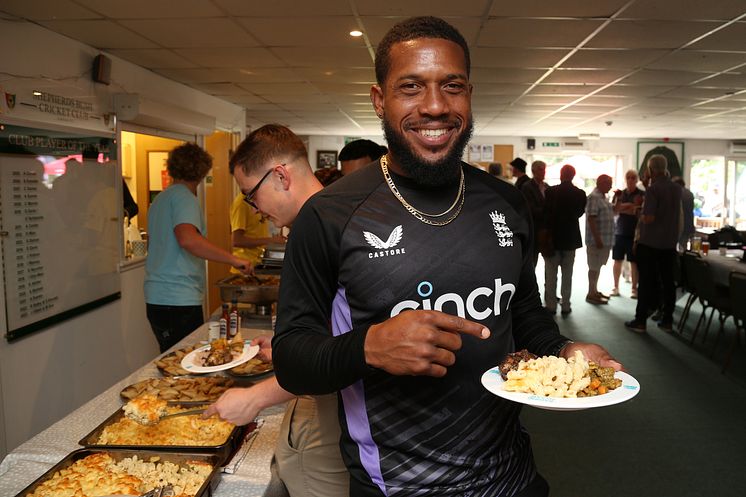 Chris Jordan at Shepherds Bush Cricket Club