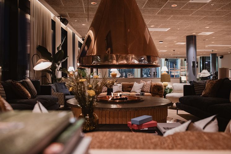 Lobby, Hernö Gin Hotell