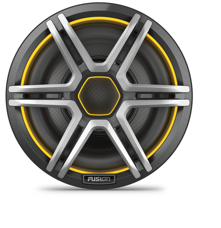 Garmin_Fusion Apollo Subwoofer_10 Zoll SportsGrey_Orange (c) Garmin Deutschland GmbH.png