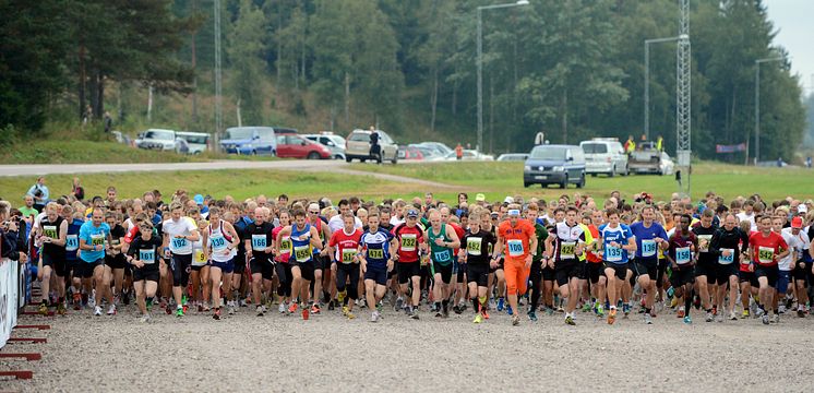 VasaStafetten 2012, starten i Sälen kl 08.00 18 augusti