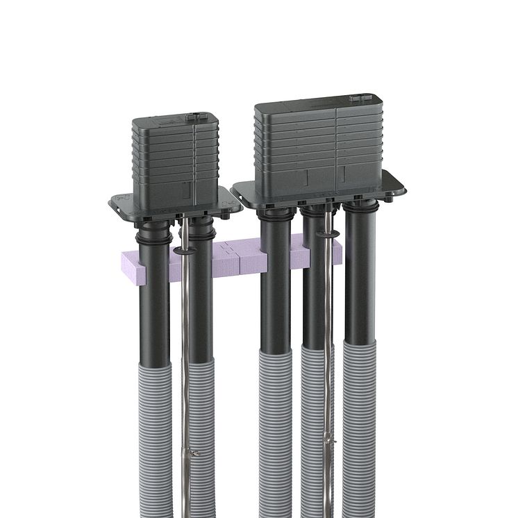 Quadro-Secura® Abstandshalter Nova R Anordnung in Längsrichtung