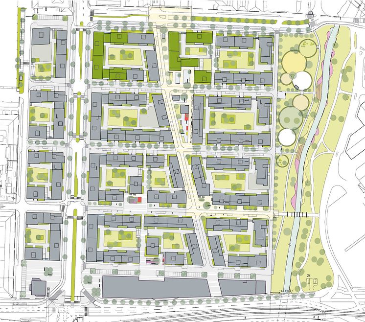 Bostadsbolaget bygger de första hyresrätterna i Kvillebäcken