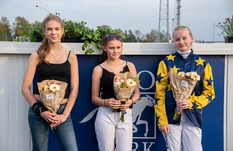 Ponnylaget Aline Jigrud, Novalie Andersson och Linnea Östlund.jpg