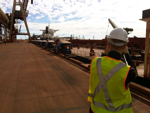 All set to film the detach of MoorMaster™ automated mooring units at Port Hedland #Cavotecfilm