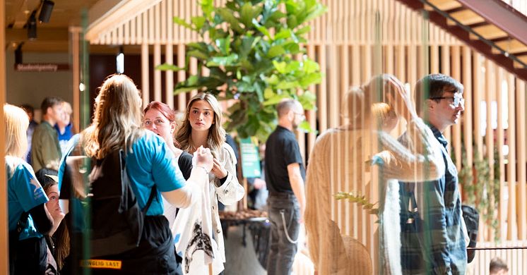Studenter vid Campus Borlänge