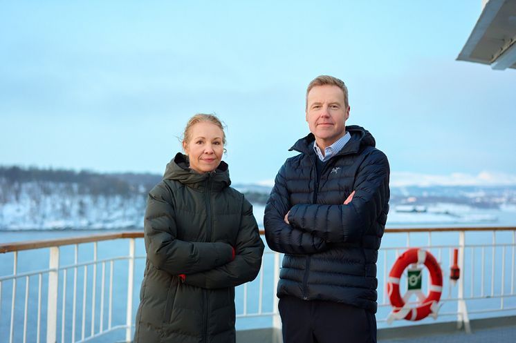 Hedda Felin og Per Rasmussen
