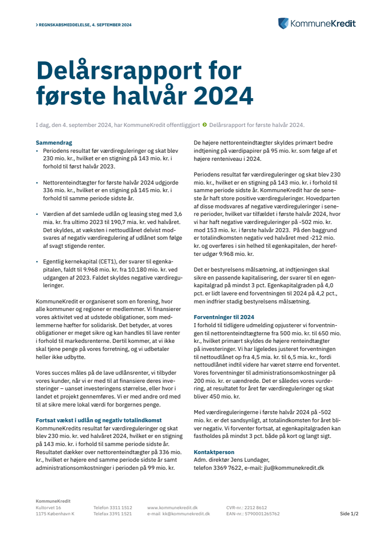 Regnskabsmeddelelse_Delaarsrapport 2024_KommuneKredit.pdf