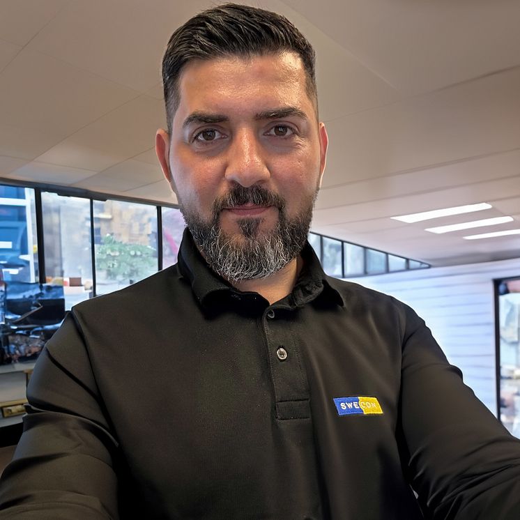 Fadi Talib, produktspecialist på produktivitetstjänster på Swecon Sverige.