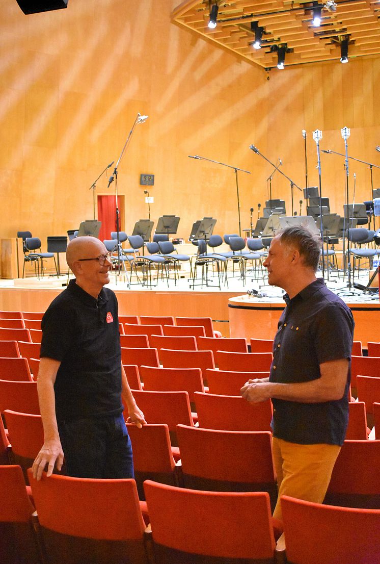 Johan Björkman och Sebastian Örjenfelt