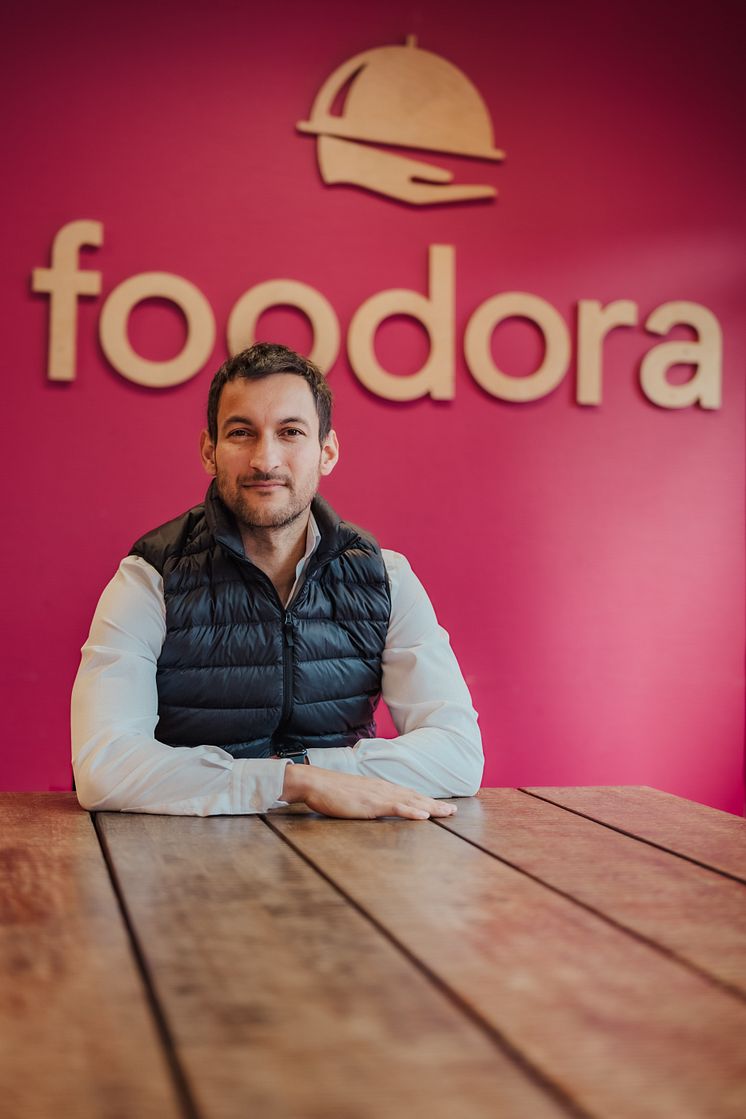 Prashant Søegaard, administrerende direktør i foodora