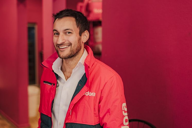 Prashant Søegaard, administrerende direktør i foodora