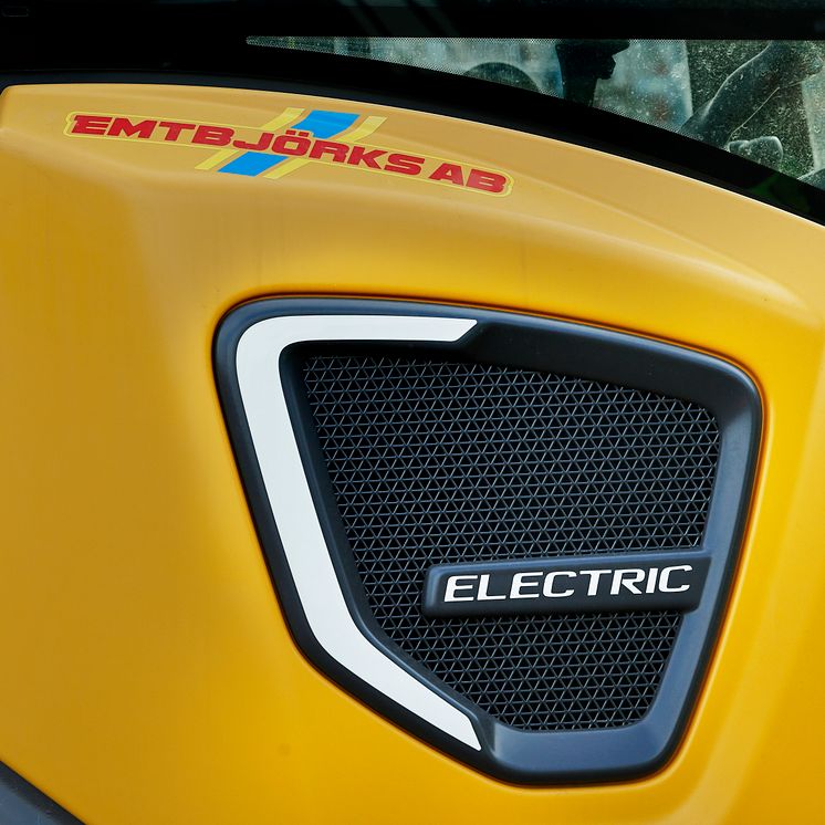 Volvo ECR25 Electric - logotyper