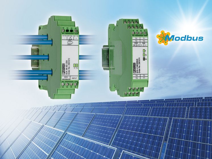 Monitor PV String Currents Without an Additional Power Supply