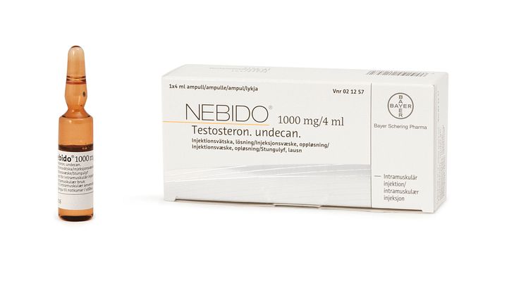 Nebido – långtidsverkande injektion mot testosteronbrist