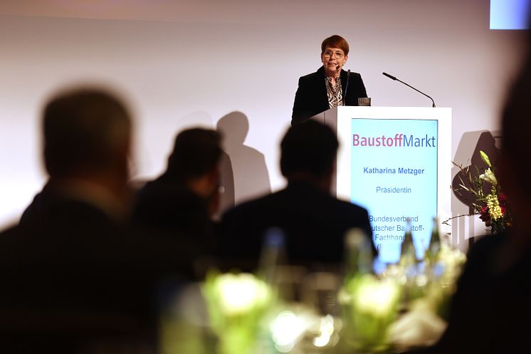 Katharina Metzger, Präsidentin des BDB, würdigte die Preisträger in ihrer Ansprache.