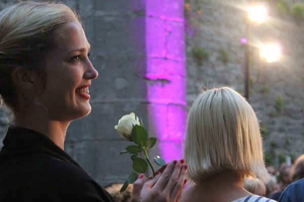 Linda Nordlund (LUF) på schyst modevisning i Almedalen