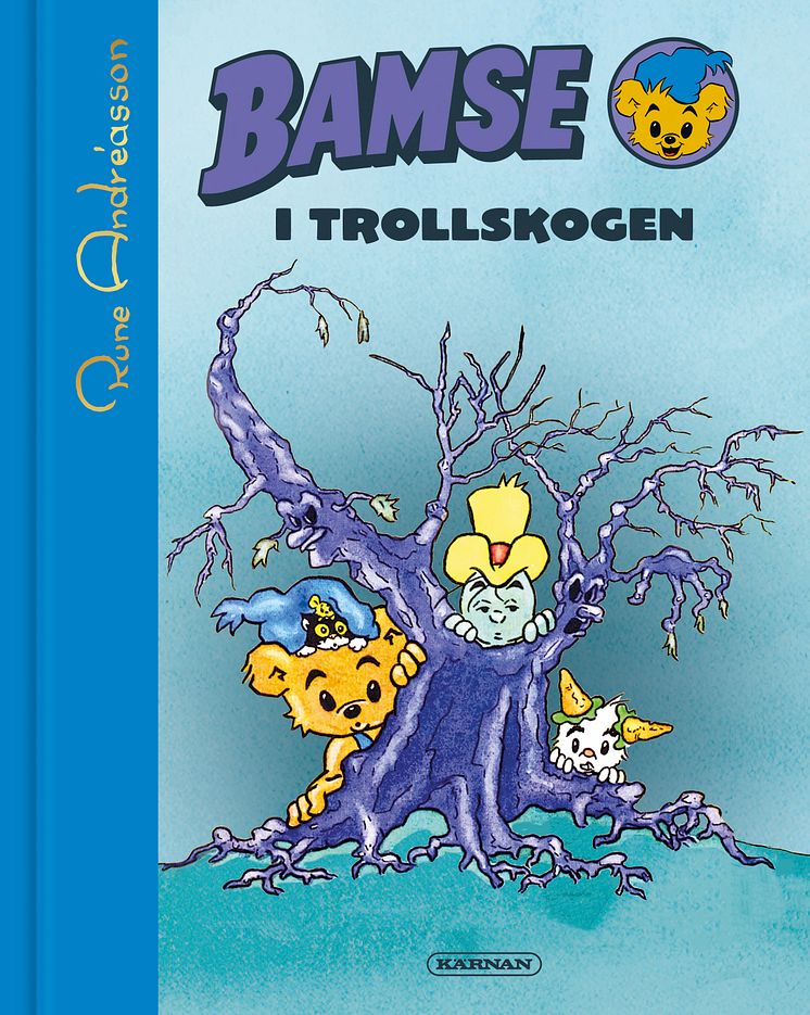 Omslag till Bamse i Trollskogen 2025.