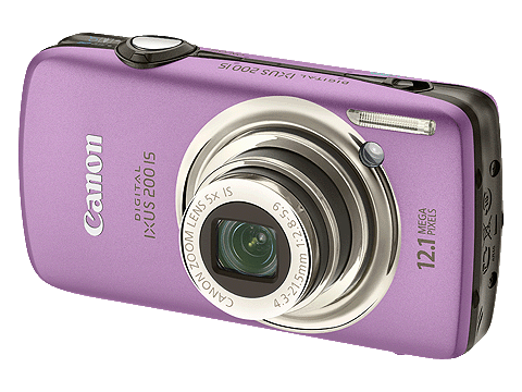 Canon IXUS 200IS lila