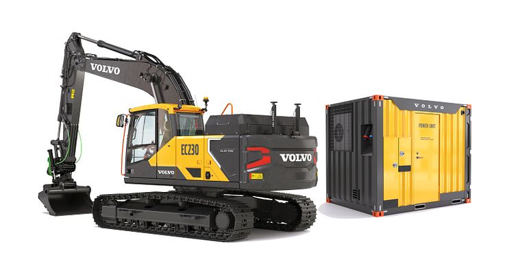 Volvo EC230 Electric och PU500