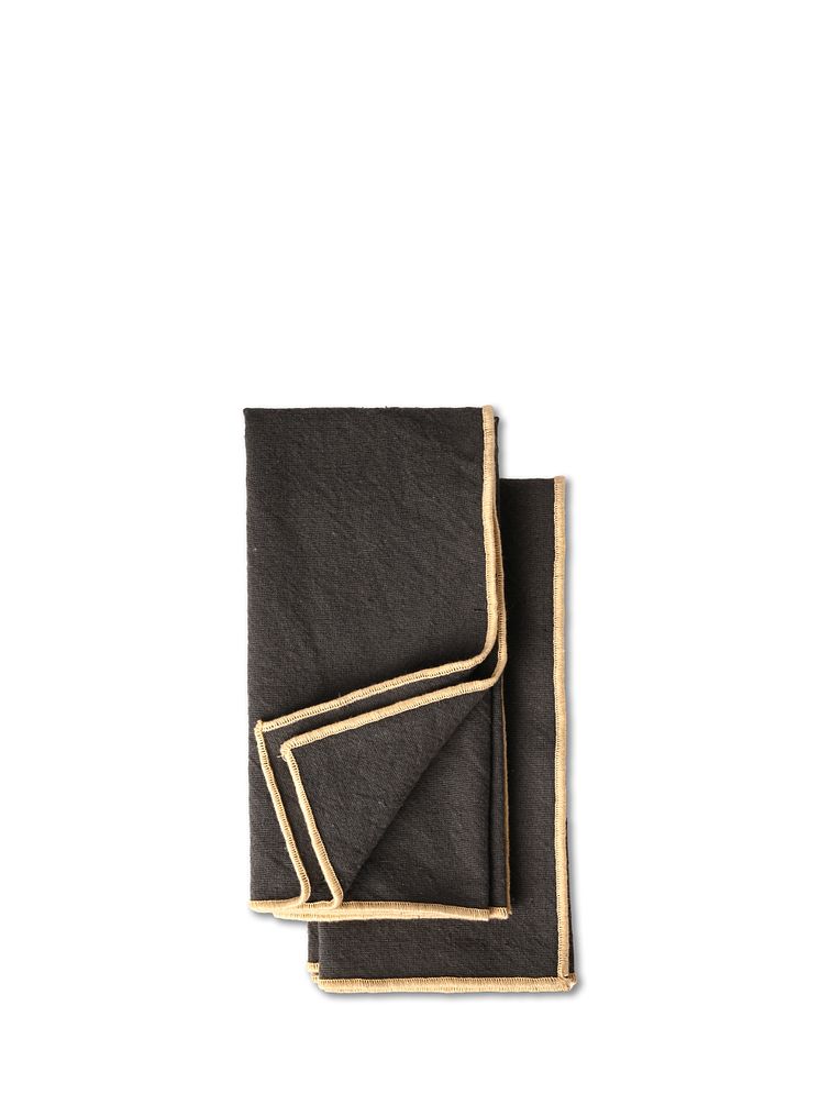 Sagaform AW24 - Edith napkin black