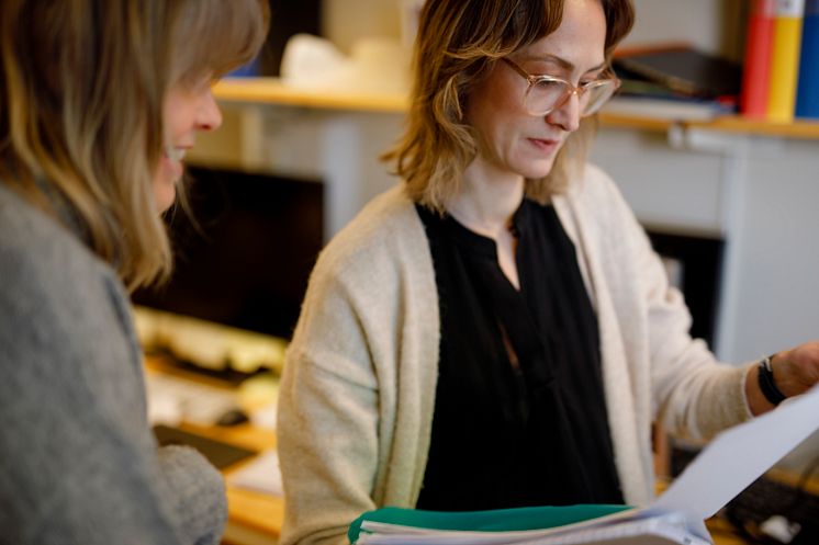 Ulrika Nordström och Angelica Nordin