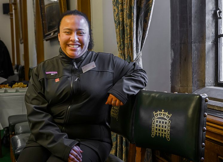 Tyler Jay Calder is loving life on the railway and has ambitions to become a train driver