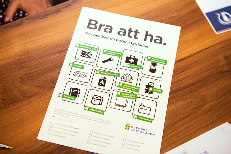 Checklista krislådan