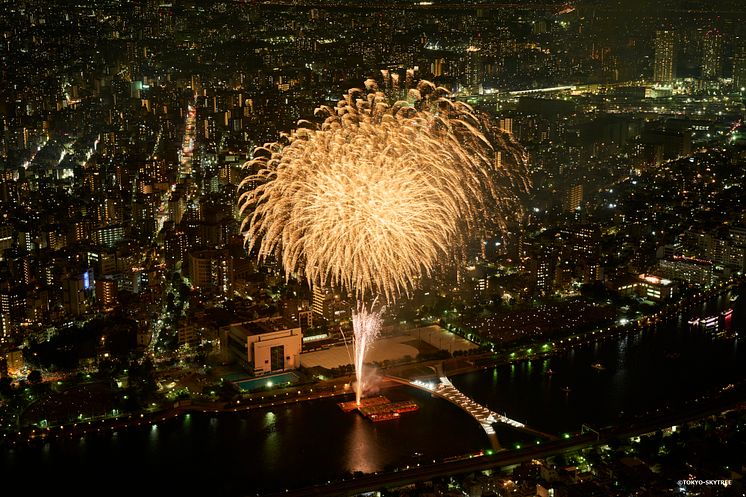 View the Fireworks from TOKYO SKYTREE