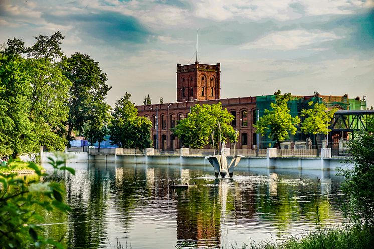 Łódź, a blue-green city