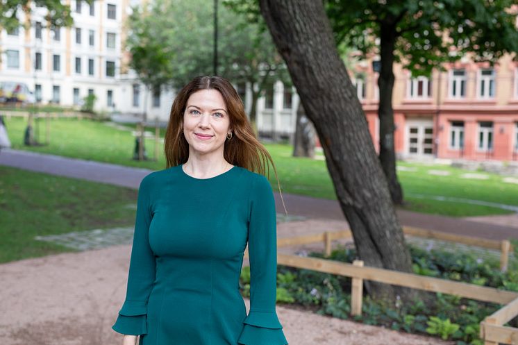 Ida Paus, kommunikasjonssjef i SpareBank 1 Utvikling