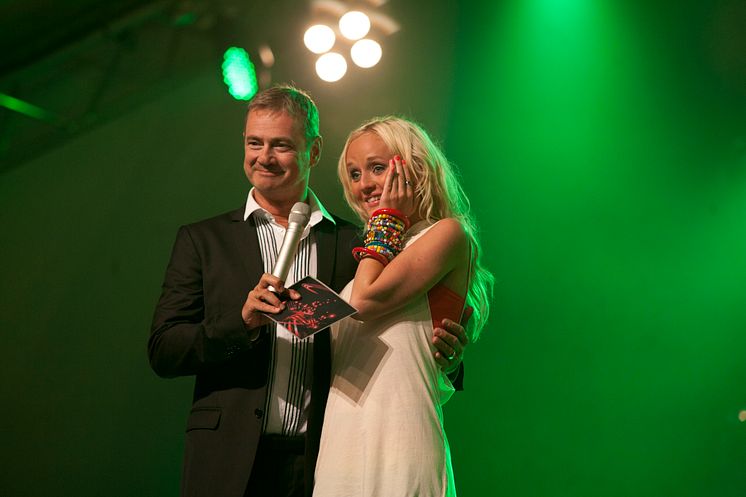 Anna Bergendahl och Christer Björkman