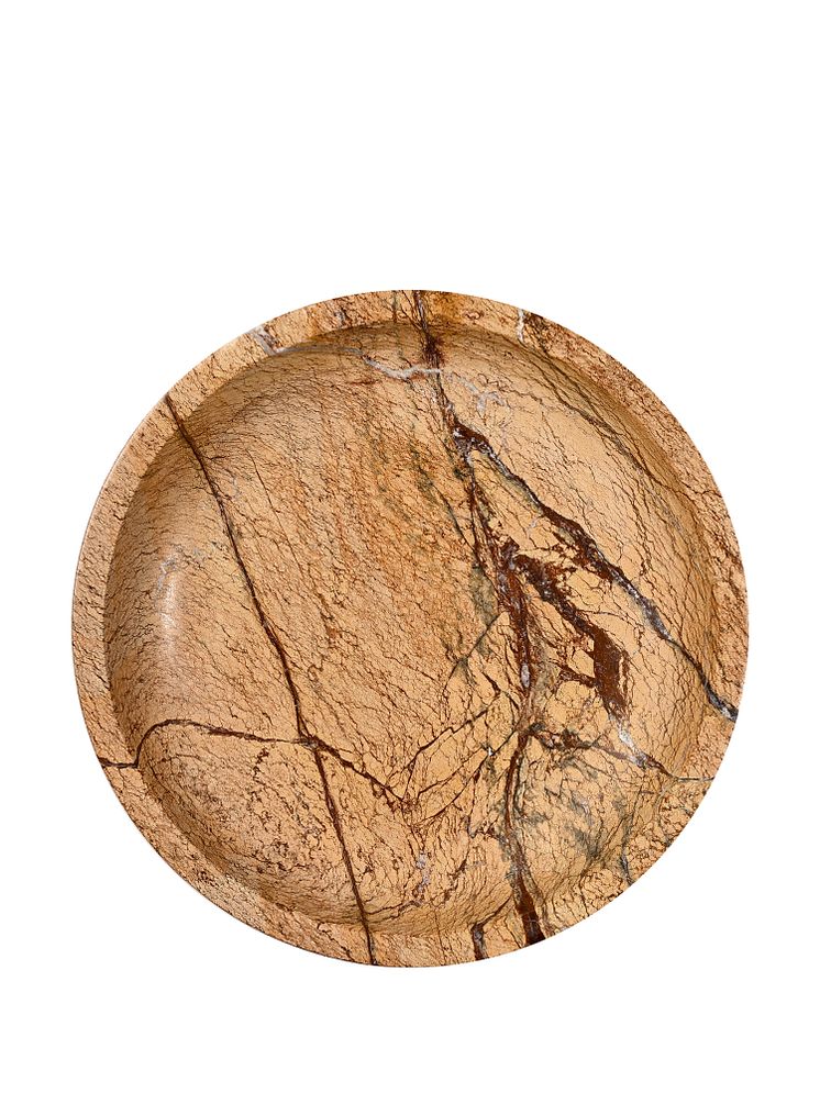 Sten bowl large brown